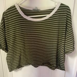 Charlotte Russe (L) crop top